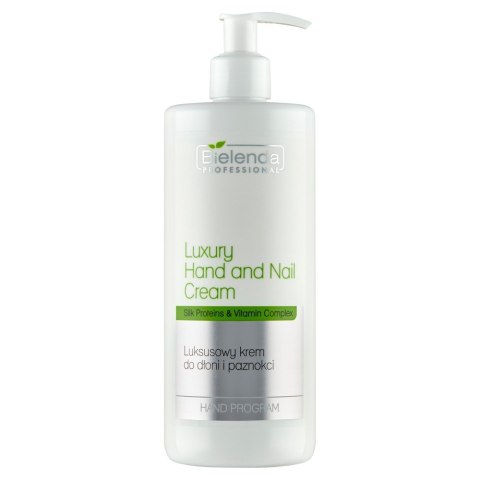 BIELENDA PROFESSIONAL BIELENDA PROFESSIONAL Luxury Hand & Nail Cream Luksusowy krem do dłoni i paznokci 500 ml