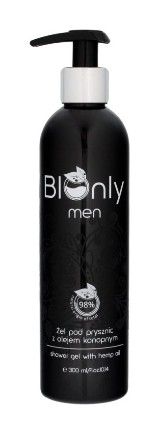 BIONLY BIOnly Men Żel pod prysznic z olejem konopnym 300ml