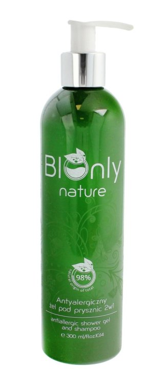 BIONLY BIOnly Nature Żel pod prysznic 2w1 antyalergiczny 300ml