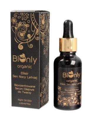 BIONLY BIOnly Organic Eliksir Sen Nocy Letniej Skoncentrowane Serum olejowe do twarzy 30ml