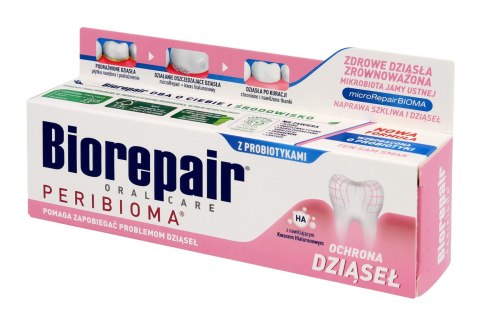 BLANX Biorepair Oral Care Pasta do zębów Ochrona Dziąseł 75ml