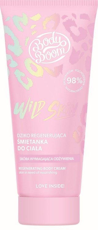 BODY BOOM / SHE Body Boom Wild Skin Dziko Regenerująca Śmietanka do ciała dla skóry wymagającej odżywienia 200ml