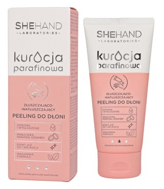 BODY BOOM / SHE SheHand Kuracja Parafinowa Złuszczająco - Natłuszczający Peeling do dłoni 75g