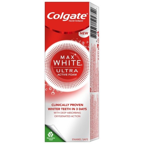COLGATE Colgate Pasta do zębów Max White - Ultra Active Foam 50ml