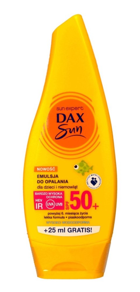 DAX OP. Dax Sun Emulsja do opalania dla dzieci i niemowląt SPF 50+ 175ml