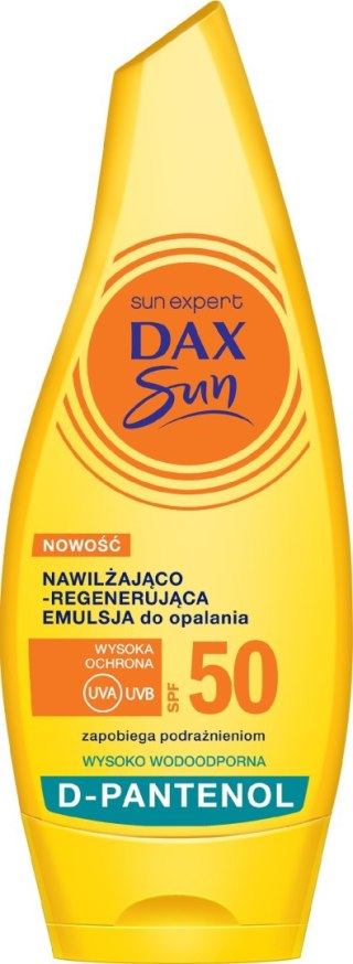 DAX OP. Dax Sun Emulsja do opalania nawilżająco-regenerująca SPF50 z D-Pantenolem 175ml