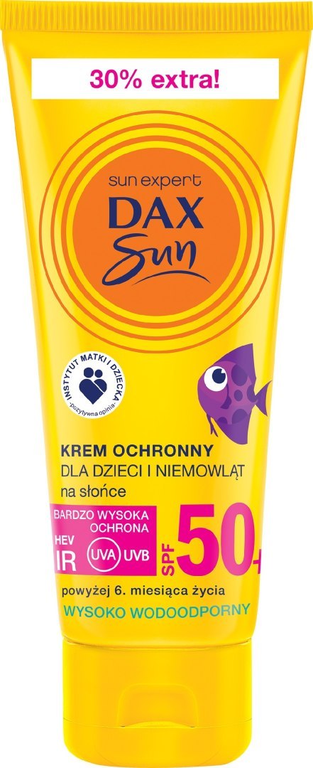 DAX OP. Dax Sun Krem ochronny na słońce dla dzieci i niemowląt SPF50+ 75ml