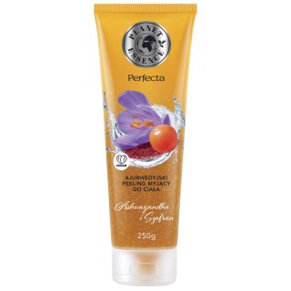 DAX PERFECTA Planet Essence Ajurwedyjski peeling myjący do ciała Ashwagandha i Szafran 250 g