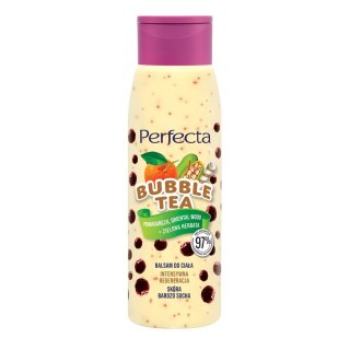 DAX Perfecta Bubble Tea Balsam do ciała Intensywna Regeneracja - Pomarańcza,Oriental Wood i Zielona Herbata 400ml