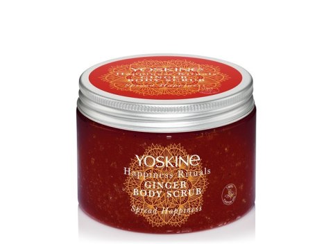 DAX YOSKINE Happiness Rituals Cukrowy Peeling do ciała Ginger 300 g