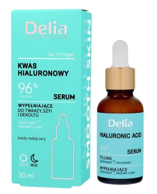 DELIA DELIA Serum do twarzy, szyi i dekoltu Kwas hialuronowy 96% 30 ml