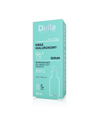 DELIA DELIA Serum do twarzy, szyi i dekoltu Kwas hialuronowy 96% 30 ml