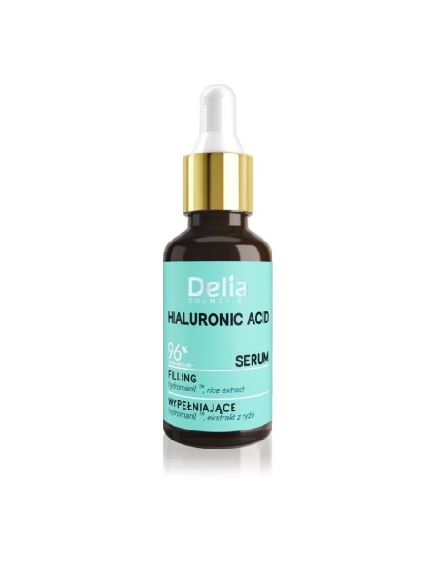 DELIA DELIA Serum do twarzy, szyi i dekoltu Kwas hialuronowy 96% 30 ml