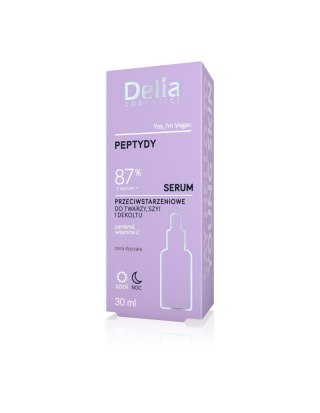 DELIA DELIA Serum do twarzy, szyi i dekoltu Peptydy 87% 30 ml