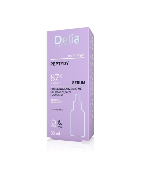 DELIA DELIA Serum do twarzy, szyi i dekoltu Peptydy 87% 30 ml