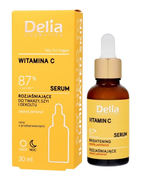 DELIA DELIA Serum do twarzy, szyi i dekoltu Witamina C 87% 30 ml