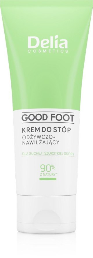 DELIA Delia Cosmetics Good Foot Krem do stóp odżywczo-nawilżający dla suchej i szorstkiej skóry 100ml