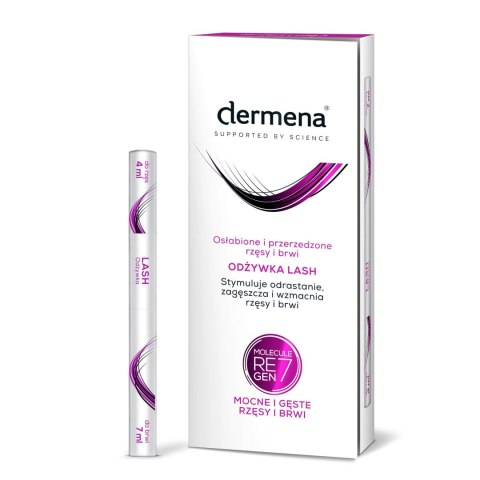 DERMENA Dermena Lash Care Odżywka stymulująca odrastanie do rzęs i brwi 7ml+4ml
