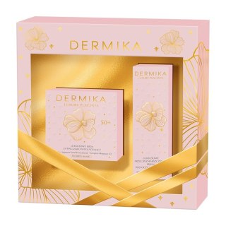 DERMIKA Dermika Zestaw prezentowy Luxury Placenta 50+ (Krem na dzień i noc 50ml+Serum pod oczy 30ml)