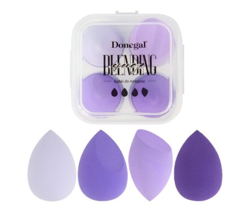 DONEGAL DONEGAL Gąbki do makijażu Blending Sponge z etui (4345) 1 op. - 4 szt.