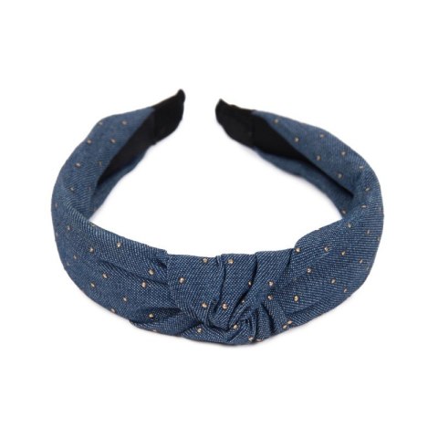 DONEGAL DONEGAL Ozdoby do włosów - Opaska do włosów denim (FA-5866) 1szt