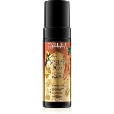 EVELINE EVELINE Brazilian Body Ekspresowa Pianka brązująca do ciała 6w1 150 ml