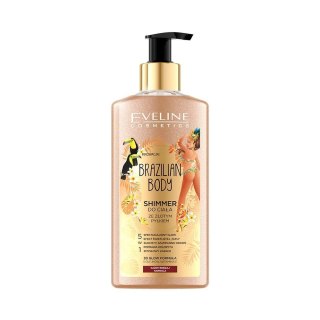 EVELINE EVELINE Brazilian Body Shimmer do ciała ze złotym pyłem 5w1 150 ml