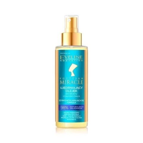 EVELINE EVELINE Egyptian Miracle Intensywnie ujędrniający olejek do biustu i ciała 150 ml
