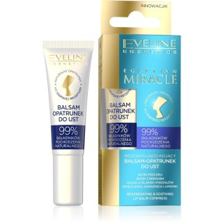 EVELINE EVELINE Egyptian Miracle Regenerująco-kojący balsam-opatrunek do ust 12 ml