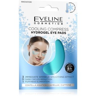EVELINE EVELINE Hydrogel Eye Pads Hydrożelowe płatki pod oczy - chłodzący kompres 1 op. - 2 szt.