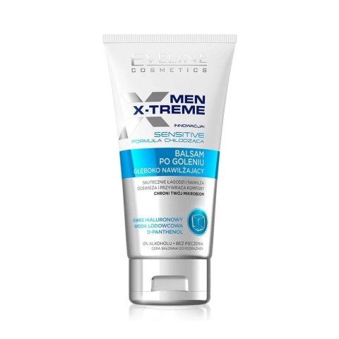 EVELINE EVELINE Men X-Treme Głęboko nawilżający balsam po goleniu - Sensitive 150 ml