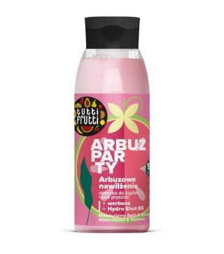 FARMONA TUTTI FRUTTI Mleczko nawilżające do kąpieli i pod prysznic Arbuz i Werbena 400 ml
