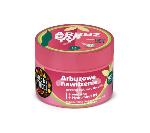 FARMONA TUTTI FRUTTI Peeling nawilżający cukrowy do ciała Arbuz i Werbena 300 g