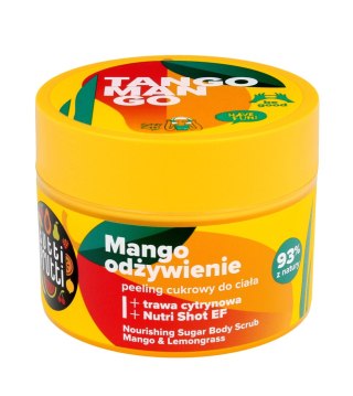 FARMONA TUTTI FRUTTI Peeling odżywczy cukrowy do ciała Mango i Trawa cytrynowa 300 g
