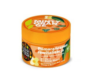 FARMONA TUTTI FRUTTI Peeling rewitalizujący cukrowy do ciała Pomarańcza i Mięta 300 g