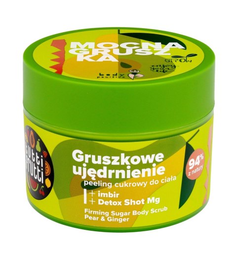 FARMONA TUTTI FRUTTI Peeling ujędrniający cukrowy do ciała Gruszka i Imbir 300 g