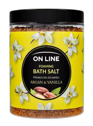 FORTE SWEEDEN On Line Pieniąca Sól do kąpieli Agran & Vanilla 1200g