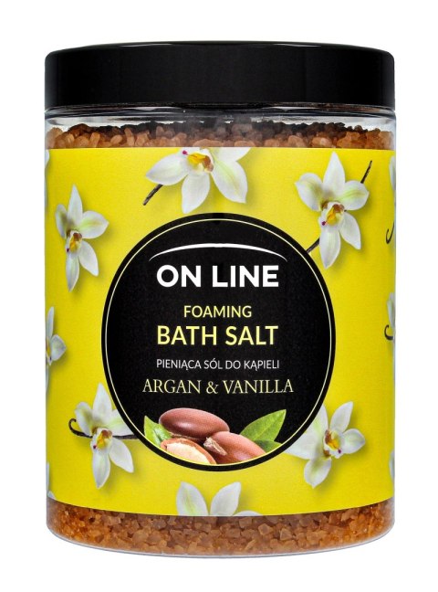 FORTE SWEEDEN On Line Pieniąca Sól do kąpieli Agran & Vanilla 1200g