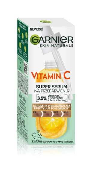 GARNIER GARNIER Skin Naturals Super Serum na przebarwienia Vitamin C 30 ml