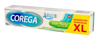 GSK GSK Corega Krem do mocowania protez zębowych - Super Mocny mocno miętowy 70g