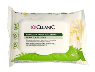HARPER Cleanic Papier toaletowy nawilżany z ekstraktem z rumianku 1op.-40szt
