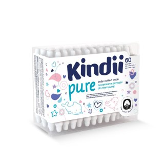 HARPER Kindii Pure Patyczki bawełniane dla niemowląt 1op.-60szt