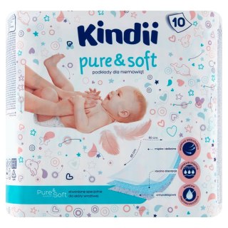 HARPER Kindii Pure & Soft Podkłady jednorazowe dla niemowląt 1op.-10szt