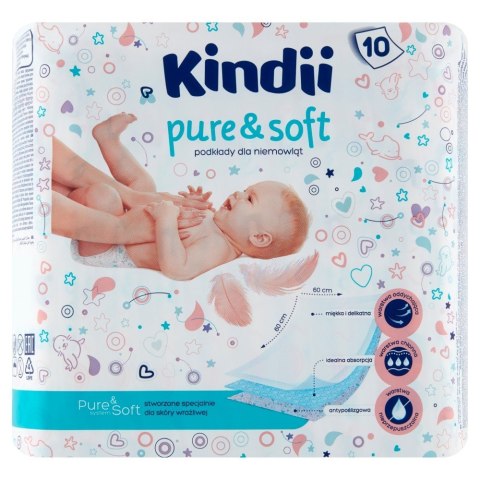 HARPER Kindii Pure & Soft Podkłady jednorazowe dla niemowląt 1op.-10szt