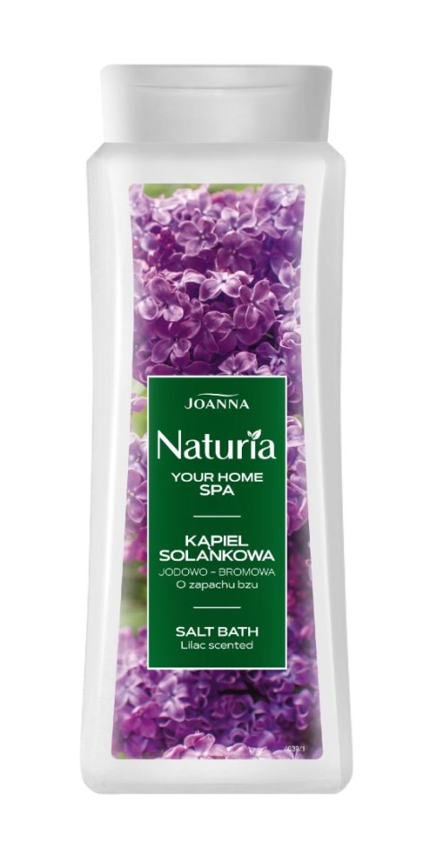 JOANNA JOANNA Naturia Kąpiel solankowa jodowo-bromowa - Zapach Bzu 500 ml