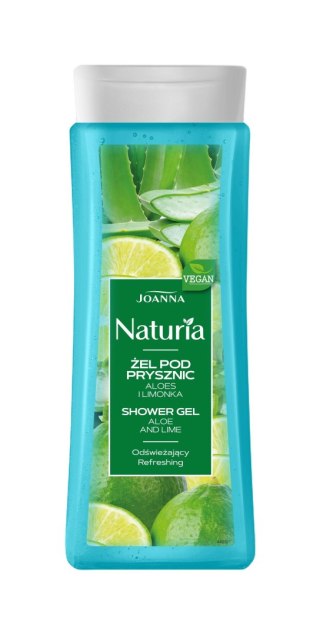JOANNA JOANNA Naturia Żel pod prysznic - Aloes i Limonka 300 ml