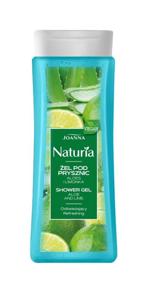 JOANNA JOANNA Naturia Żel pod prysznic - Aloes i Limonka 300 ml