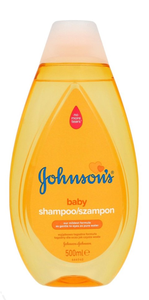 JOHNSON Johnson`s Baby Gold Szampon dla dzieci wyjątkowo łagodna formuła 500ml