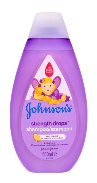 JOHNSON Johnson`s Szampon wzmacniający dla dzieci Strenght Drops 500ml