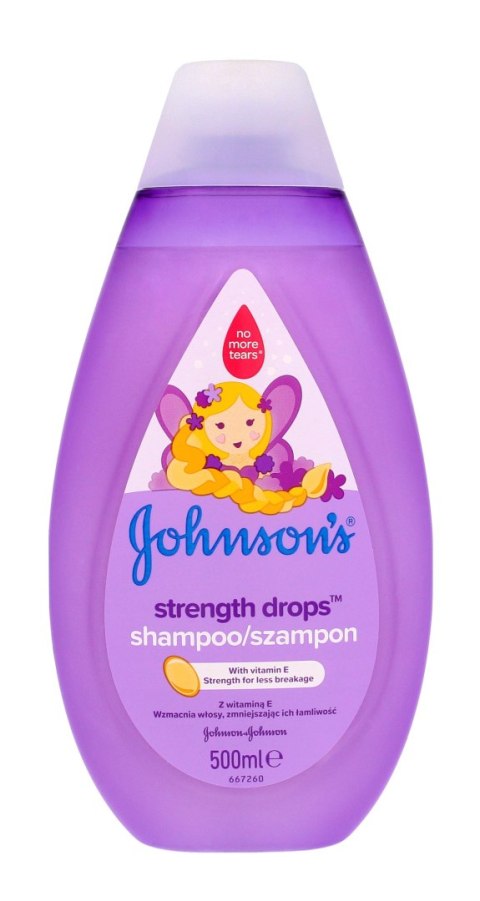 JOHNSON Johnson`s Szampon wzmacniający dla dzieci Strenght Drops 500ml